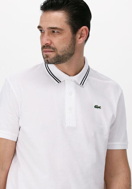 Weiße LACOSTE Polo-Shirt 1HP3 MEN'S S/S POLO 0122 - large