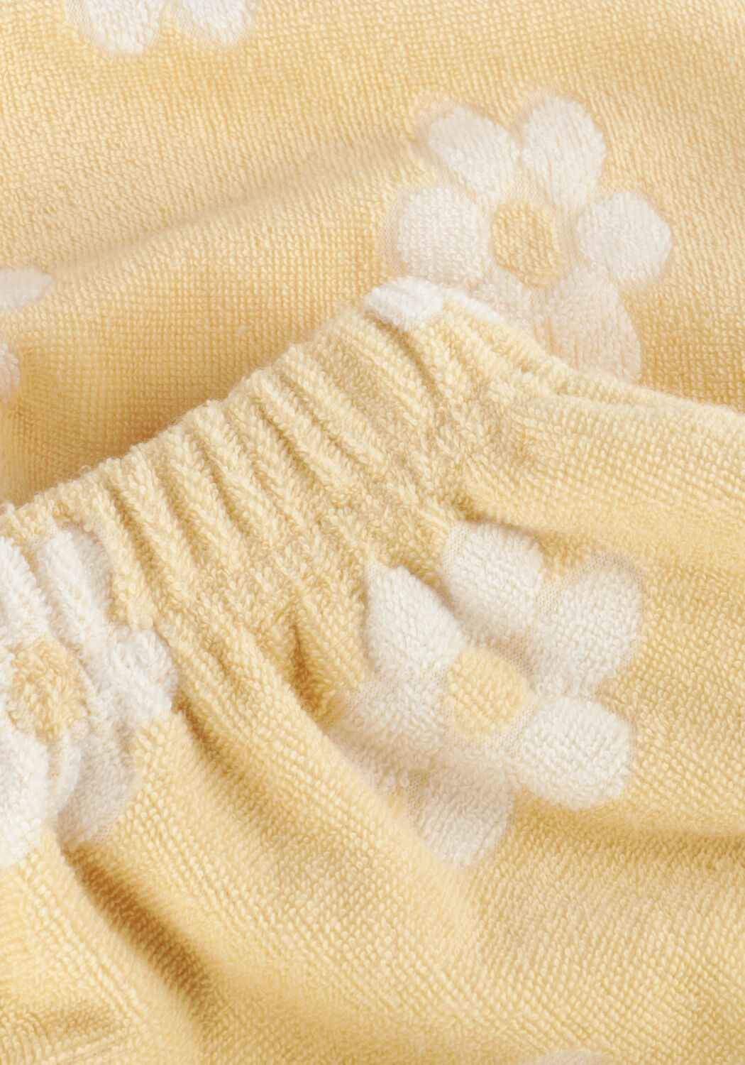 Gelbe RYLEE + CRU Hosen TRACK SHORT DAISY - large