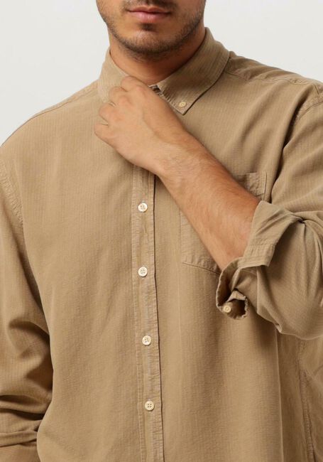 Beige FORÉT Casual-Oberhemd BEAM RIPSTOP SHIRT - large