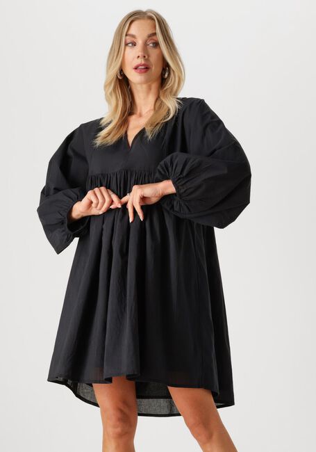 Schwarze BY-BAR Minikleid PHILOU CHAMBRIC DRESS - large