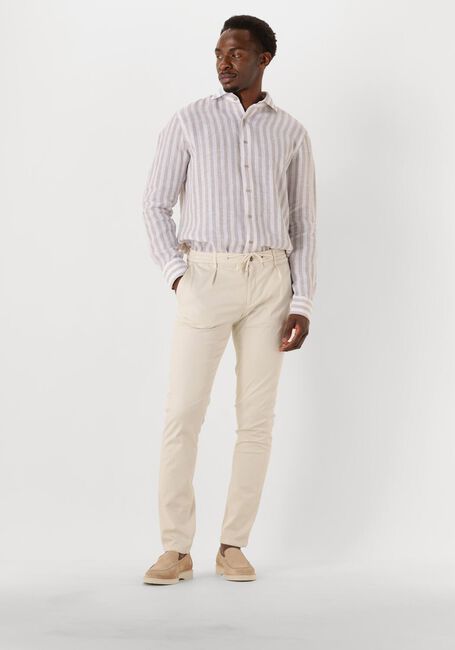 Weiße PROFUOMO Klassisches Oberhemd SHIRT X-CUTAWAY LINEN - large