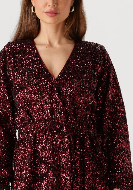 Bordeaux OMODA ATELIER Minikleid X IRIS - ILSE - large
