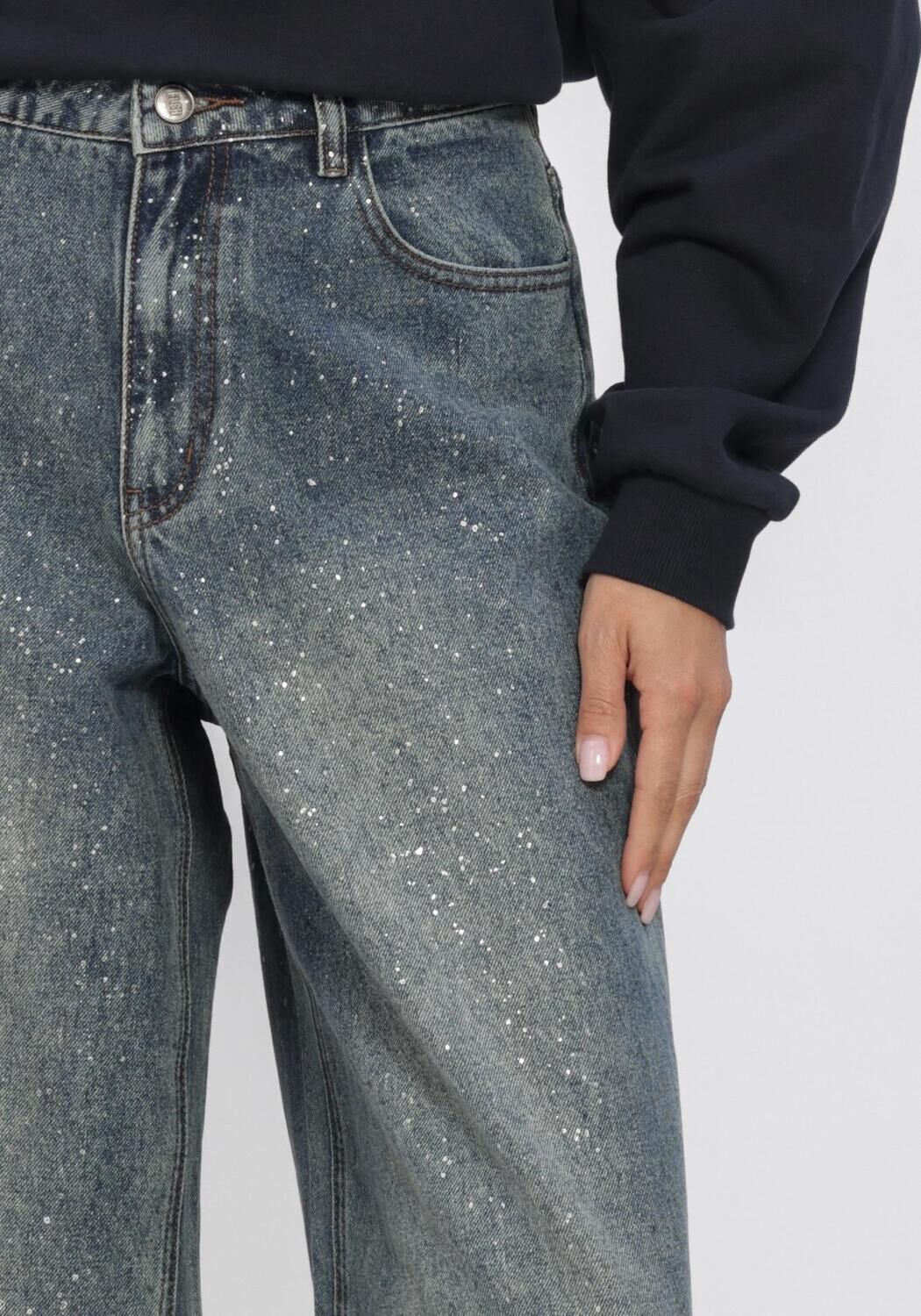 Blaue ELEH Wide jeans EFWJ260012 - large
