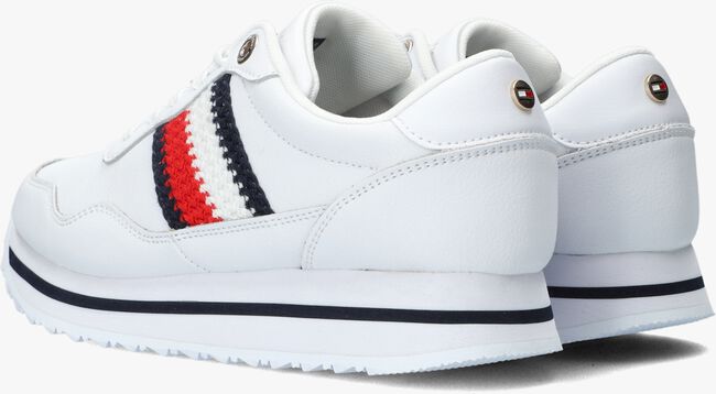 Weiße TOMMY HILFIGER Sneaker low CORPORATE LIFESTYLE - large