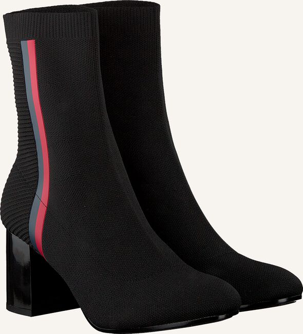 Schwarze TOMMY HILFIGER Stiefeletten KNITTED HEELED BOOT Schwarze TOMMY HILFIGER Stiefeletten KNITTED HEELED BOOT - large