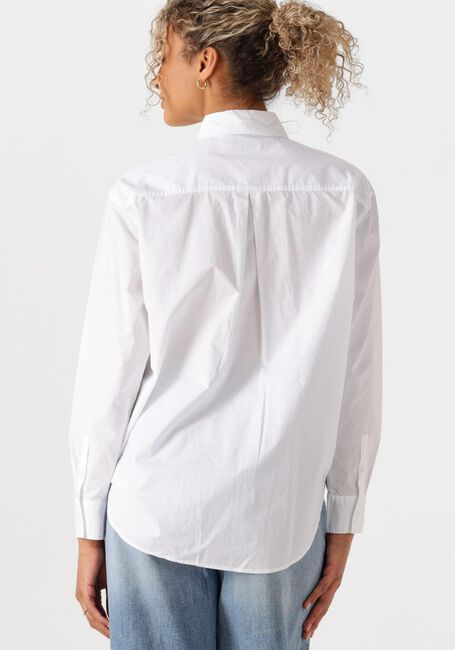 Weiße CALVIN KLEIN Blusen WOVEN LABEL RELAXED SHIRT - large