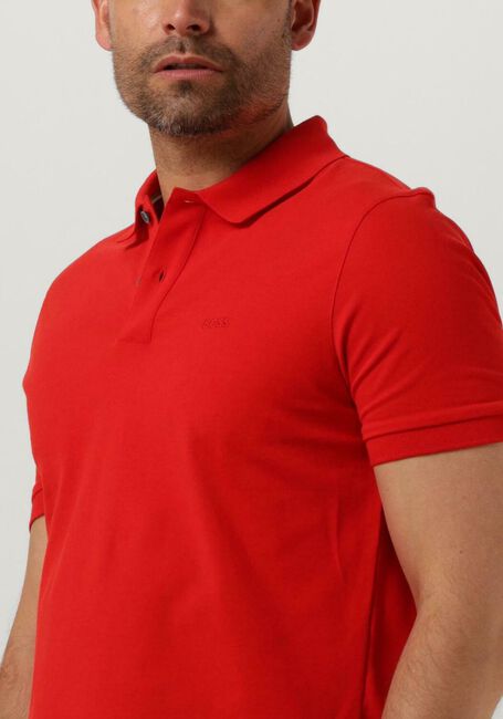Rote BOSS Polo-Shirt PALLAS - large