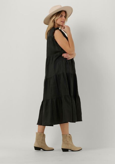 Schwarze GREEK ARCHAIC KORI Midikleid 130431 - large
