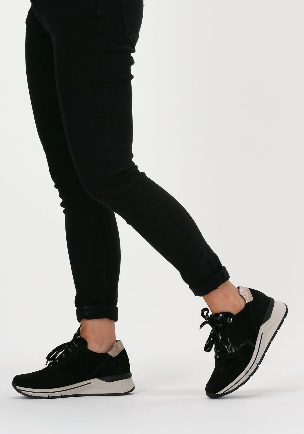 Schwarze GABOR Sneaker Low 588 - large