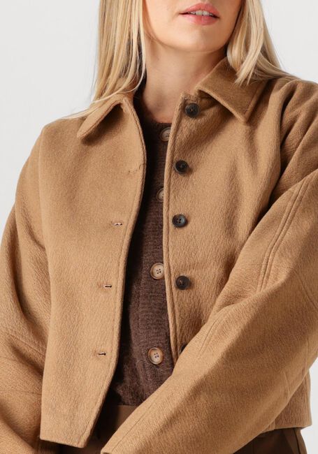 Camelfarbene MSCH COPENHAGEN Blazer MSCHESMERALDA JACKET - large