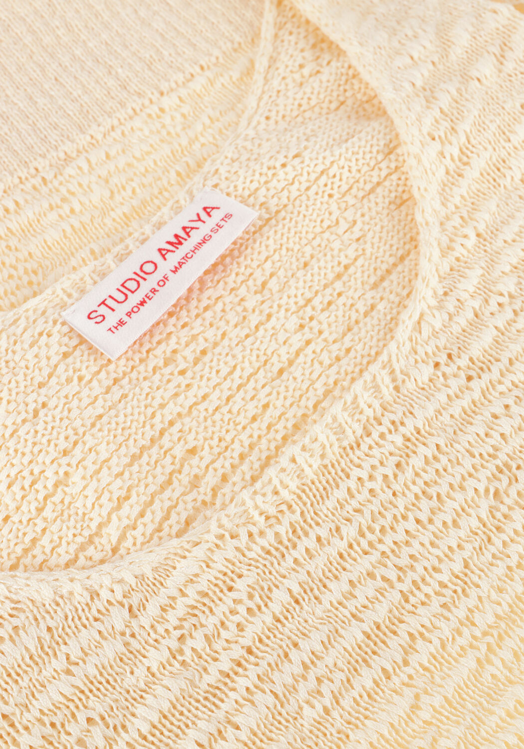 Ecru STUDIO AMAYA Top ALMA - large