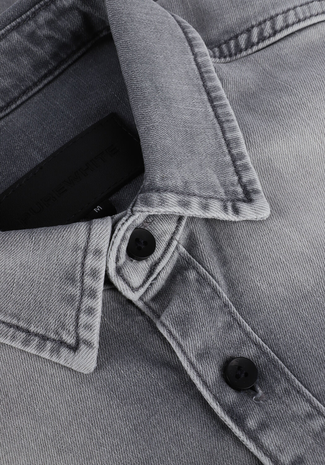 Graue PUREWHITE Casual-Oberhemd 22010201 - large
