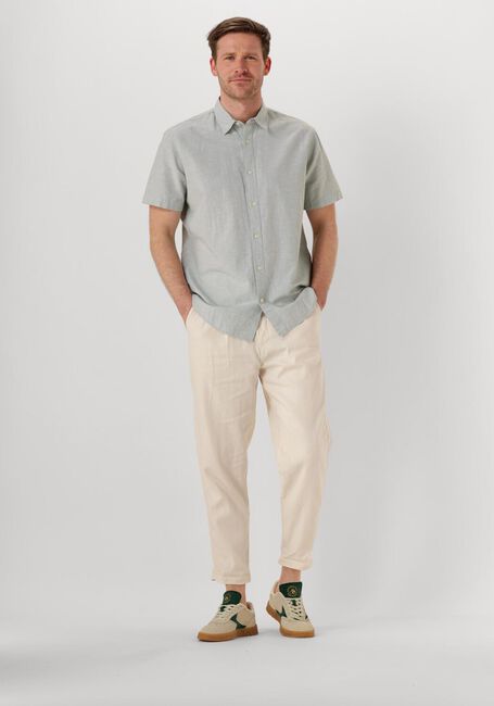 Hellgrau SELECTED HOMME Casual-Oberhemd SLHREG-SUN SHIRT SS NOOS - large
