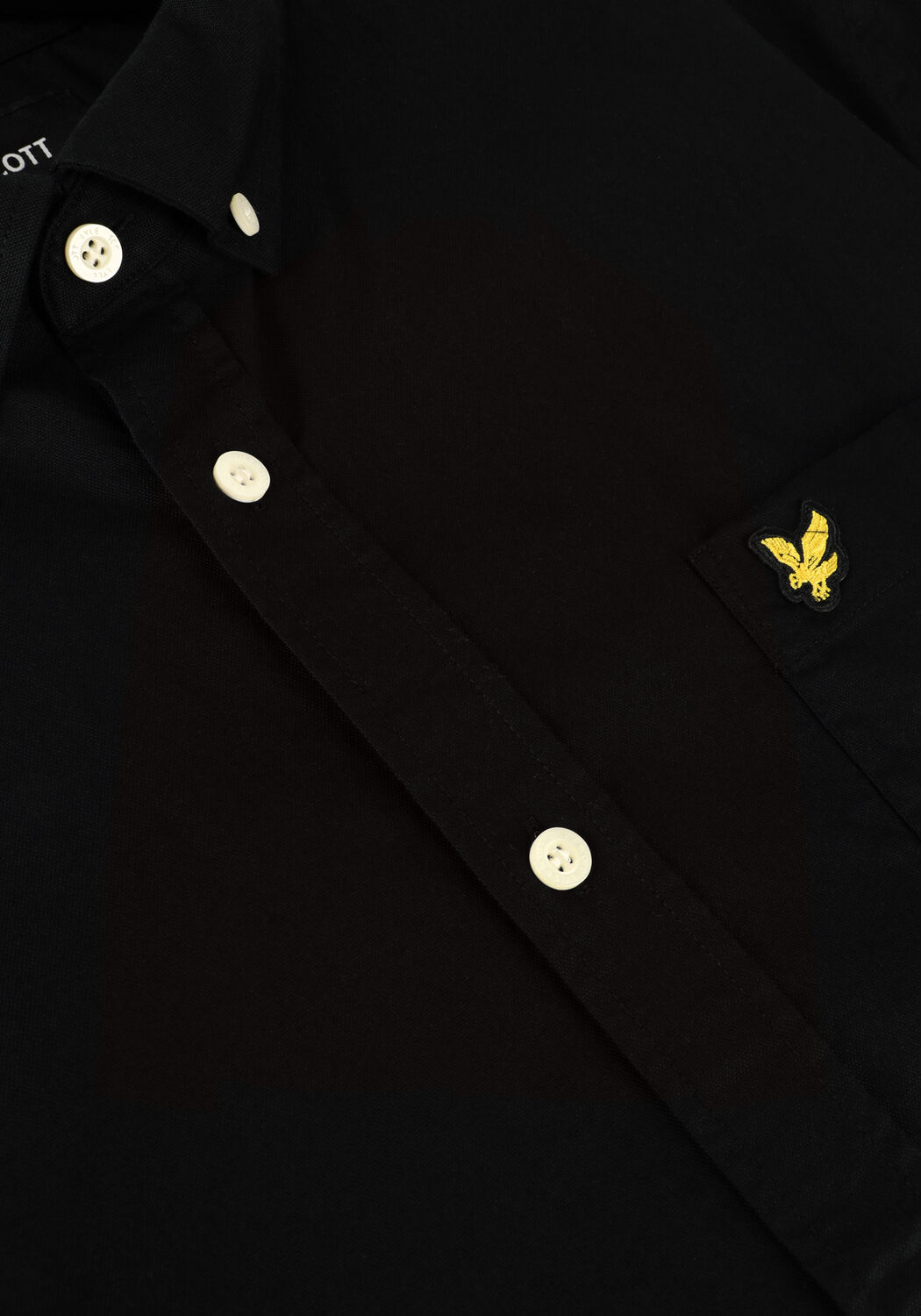 Schwarze LYLE & SCOTT Casual-Oberhemd OXFORD SHIRT - large