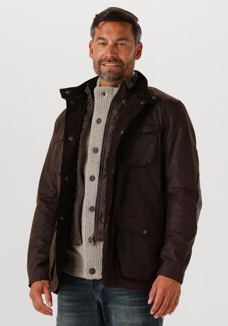 Braune BARBOUR Jack OGSTON WAX JACKET - large