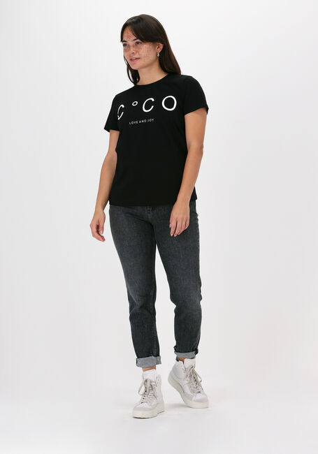Schwarze CO'COUTURE T-shirt COCO SIGNATURE TEE - large