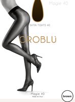 Braune OROBLU Strumpfhosen MAGIE 40 - medium