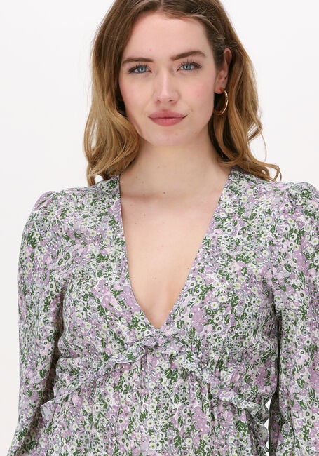 Rosane NA-KD Maxikleid BALLOON SLEEVE MAXI FRILL DRESS - large