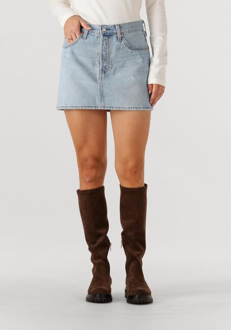 Hellblau LEVI'S Minirock ICON SKIRT FRONT AND CENTER - large