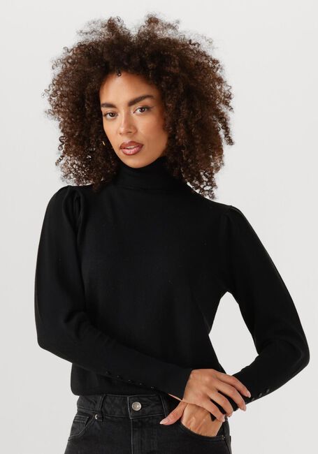 Schwarze NUKUS Rollkragenpullover SILVI PULLOVER - large