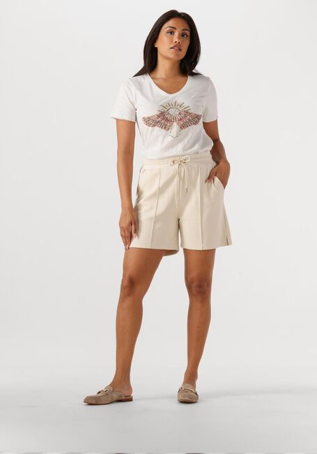 Beige SUMMUM Kurze Hose SHORTS WASHED MODAL SCUBA - large
