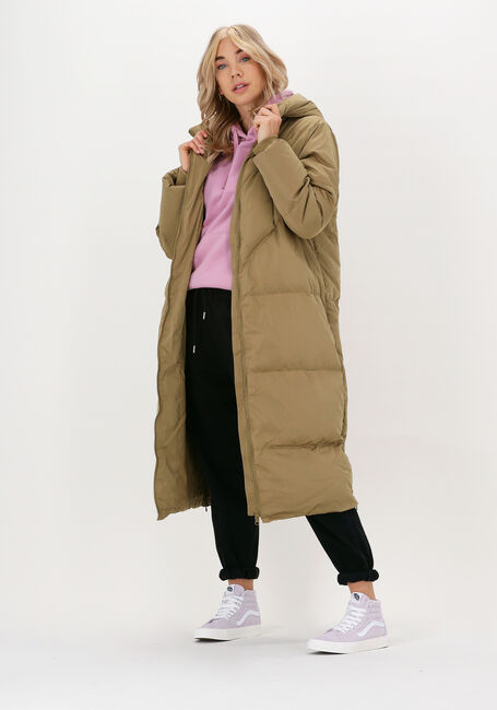 Olive Y.A.S. Wattierte Jack YASIRME LONG DOWN COAT S. - large