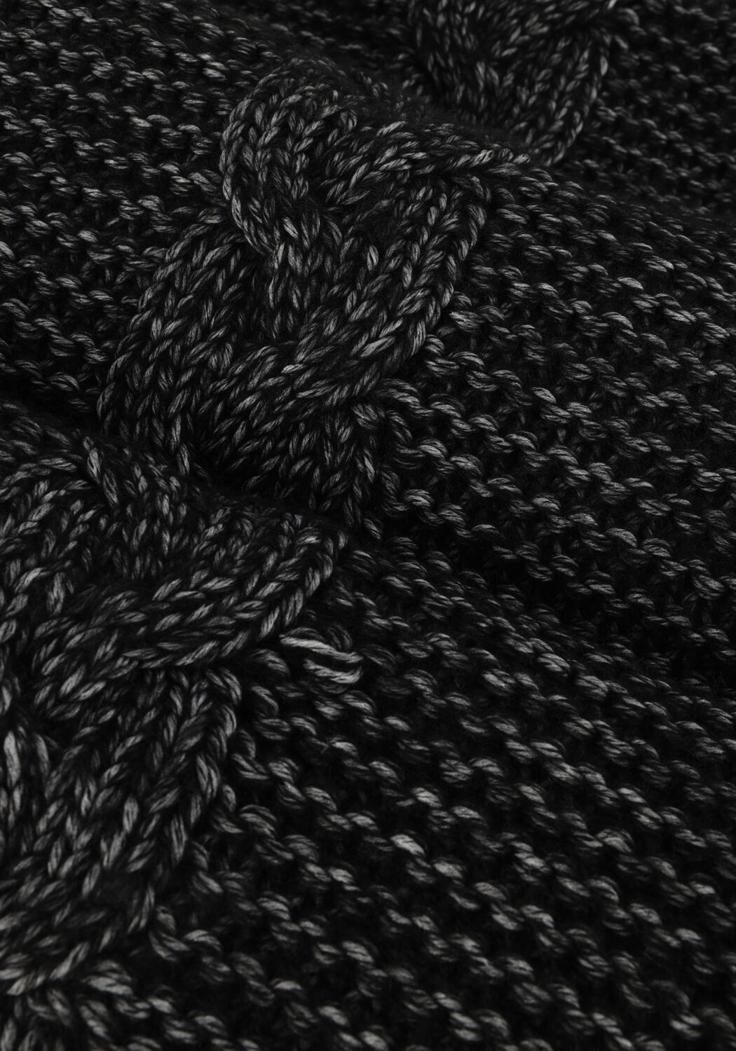 Schwarze GUESS Schal SCARF 30X180 - large