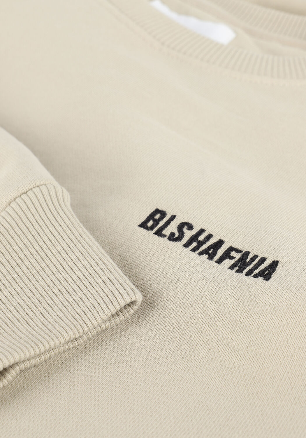 Sand BLS HAFNIA Pullover ESSENTIAL LOGO CREWNECK - large