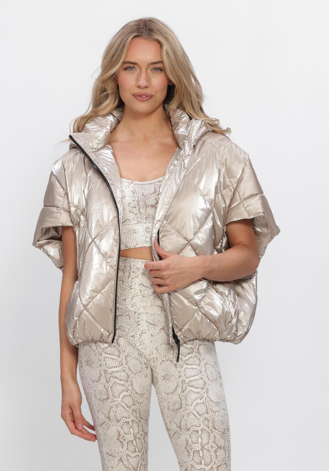 Sand DEBLON SPORTS Bodywarmer STEVIE BODYWARMER 2 - large