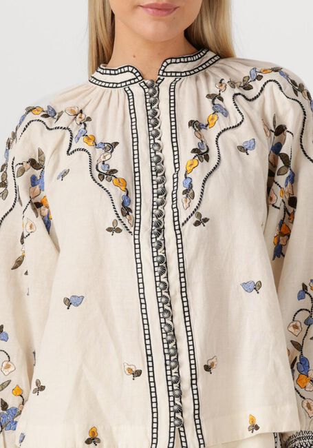 Nicht-gerade weiss SCARLETT POPPIES Blusen FEMME TOP - large