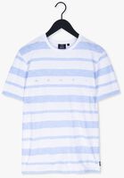 Blau/weiß gestreift GENTI T-shirt J5029-1222
