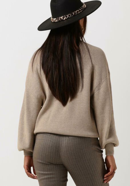 Beige MSCH COPENHAGEN Rollkragenpullover MAGNEA RACHELLE RIB PULLOVER - large