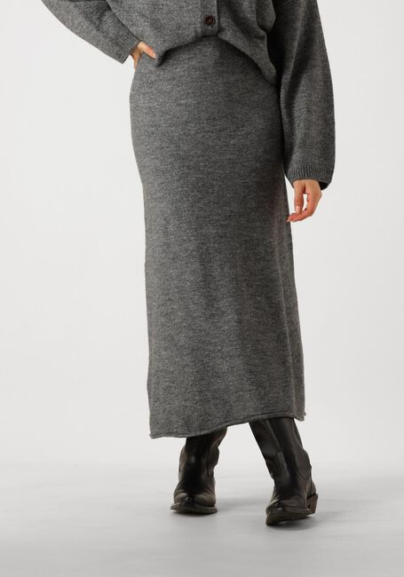 Dunkelgrau EDITED Maxirock PANJA KNIT SKIRT - large