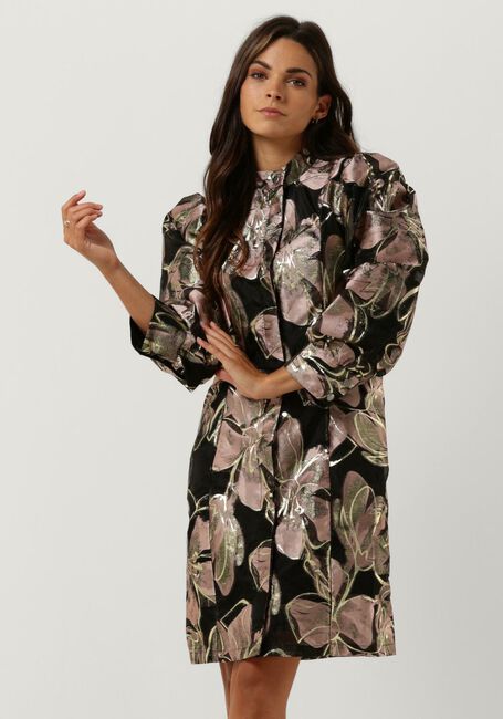 Schwarze BRUUNS BAZAAR Minikleid CROCUS BROOKLYN DRESS - large