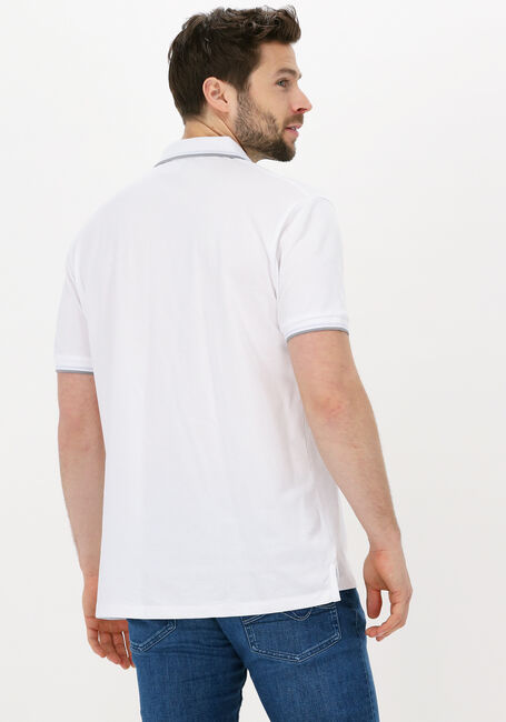 Weiße PEUTEREY Polo-Shirt MEDINILLA STR 04 - large