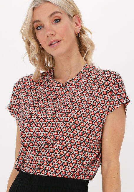 Orangene SUMMUM Top TOP CALEIDOSCOPE PRINT ON VISC - large