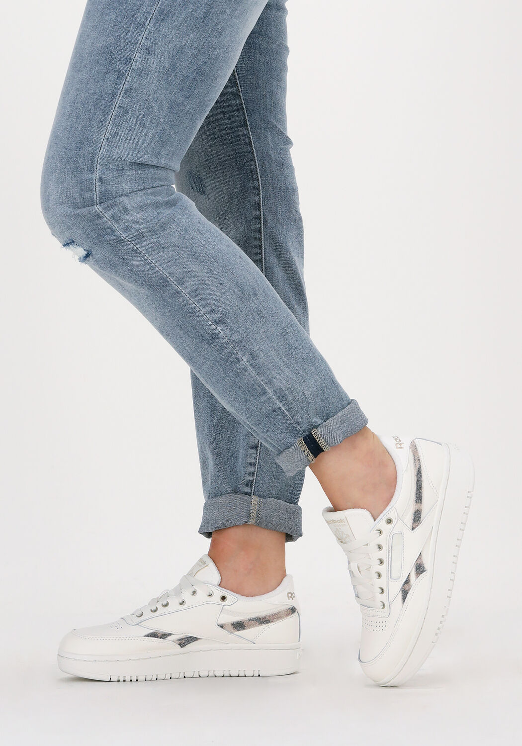 Wei&szlig;e REEBOK Sneaker Low CLUB C DOUBLE WMN - large