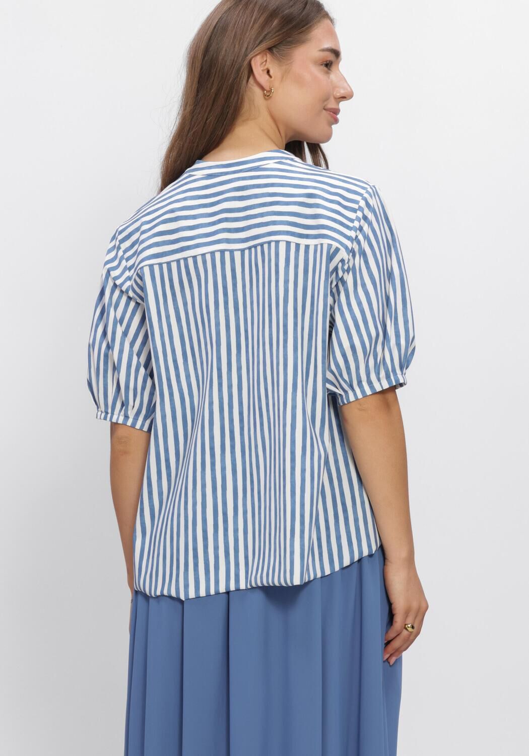 Blaue JAPAN TKY Blusen BILLY DESSIN - large