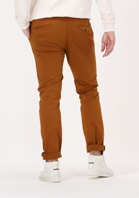 Cognacfarbene SCOTCH & SODA Chino STUART REGULAR SLIM-FIT - large
