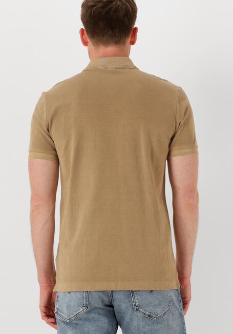 Beige G-STAR RAW Polo-Shirt DUNDA OVERDYED SLIM POLO S\S - large