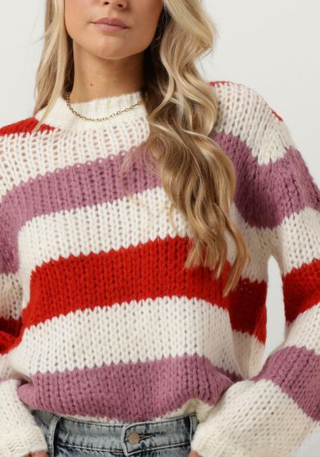 Weiße YDENCE Pullover KNITTED SWEATER ZAYA - large