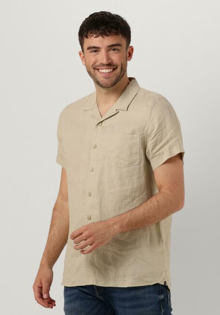 Sand DSTREZZED Casual-Oberhemd RESORT SHIRT LINEN - large