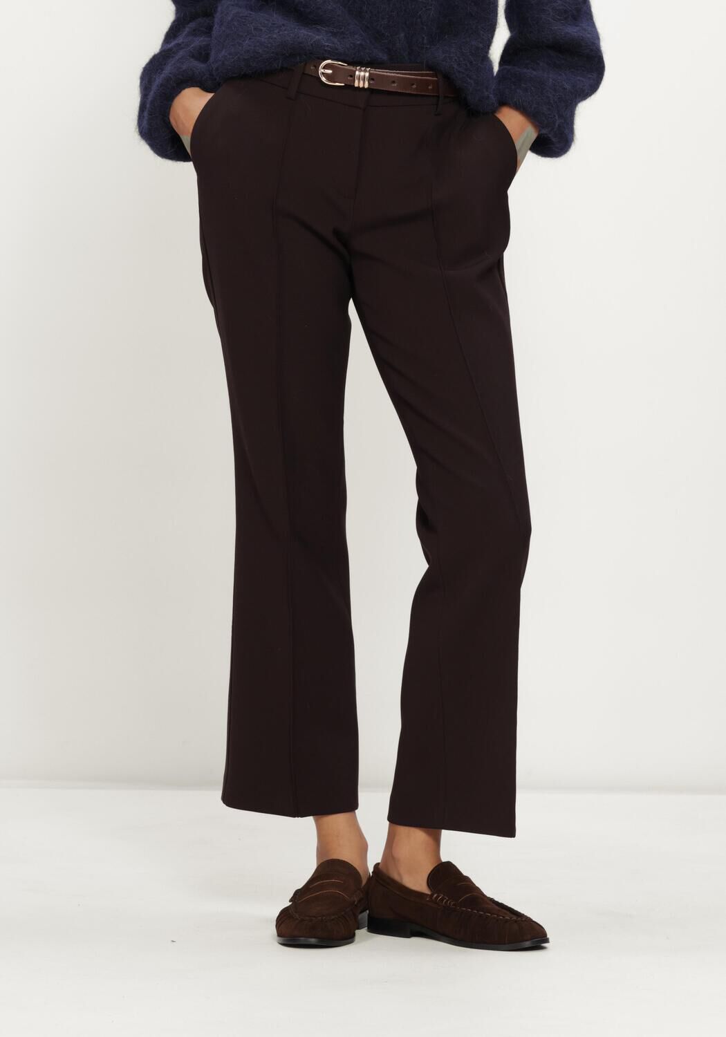 Braune CAMBIO Hose FARAH - large