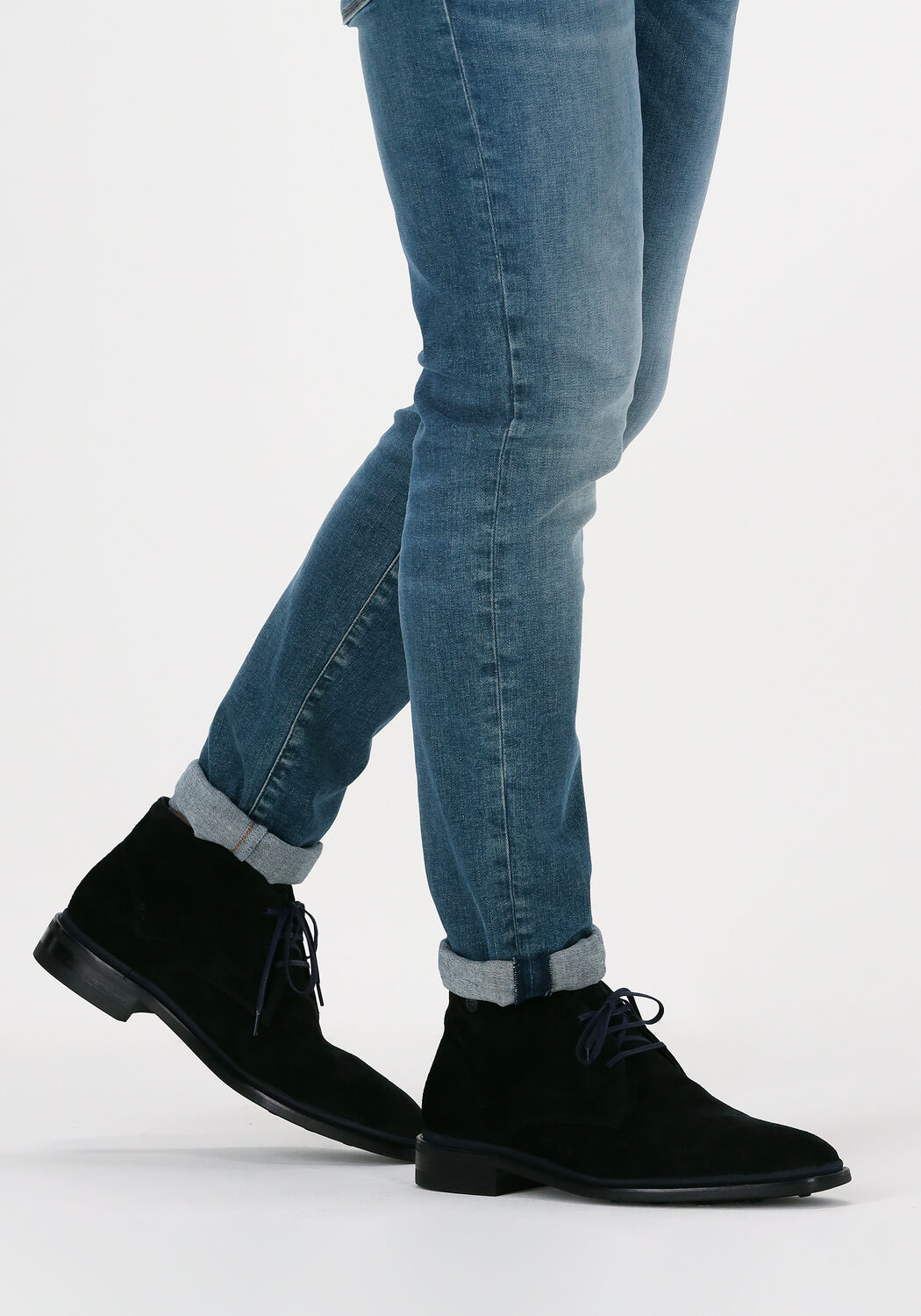 Schwarze FLORIS VAN BOMMEL Business Schuhe SFM-50032 BUMPI - large