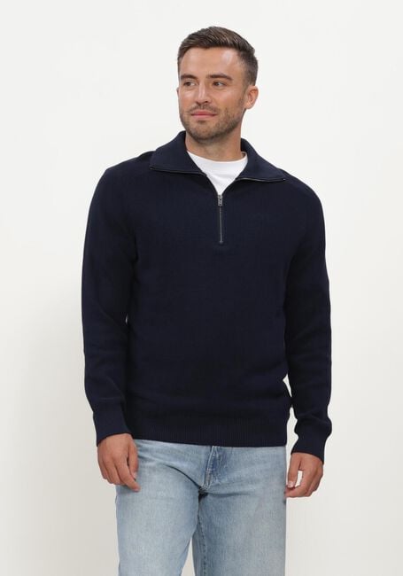 Dunkelblau JC RAGS Pullover PULLOVER HALF ZIP EDGAR - large
