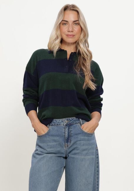 Dunkelgr&uuml;n MY ESSENTIAL WARDROBE Pullover MWJOLA KNIT POLO PULLOVER - large