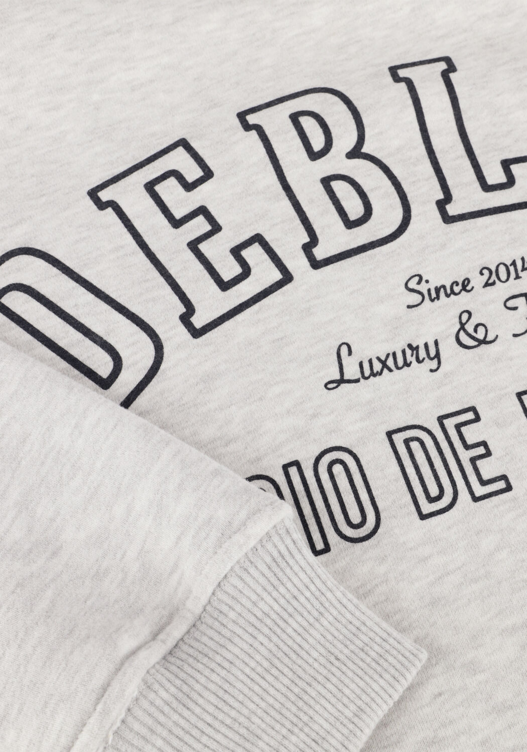 Hellgrau DEBLON SPORTS Sweatshirt CECILE - large