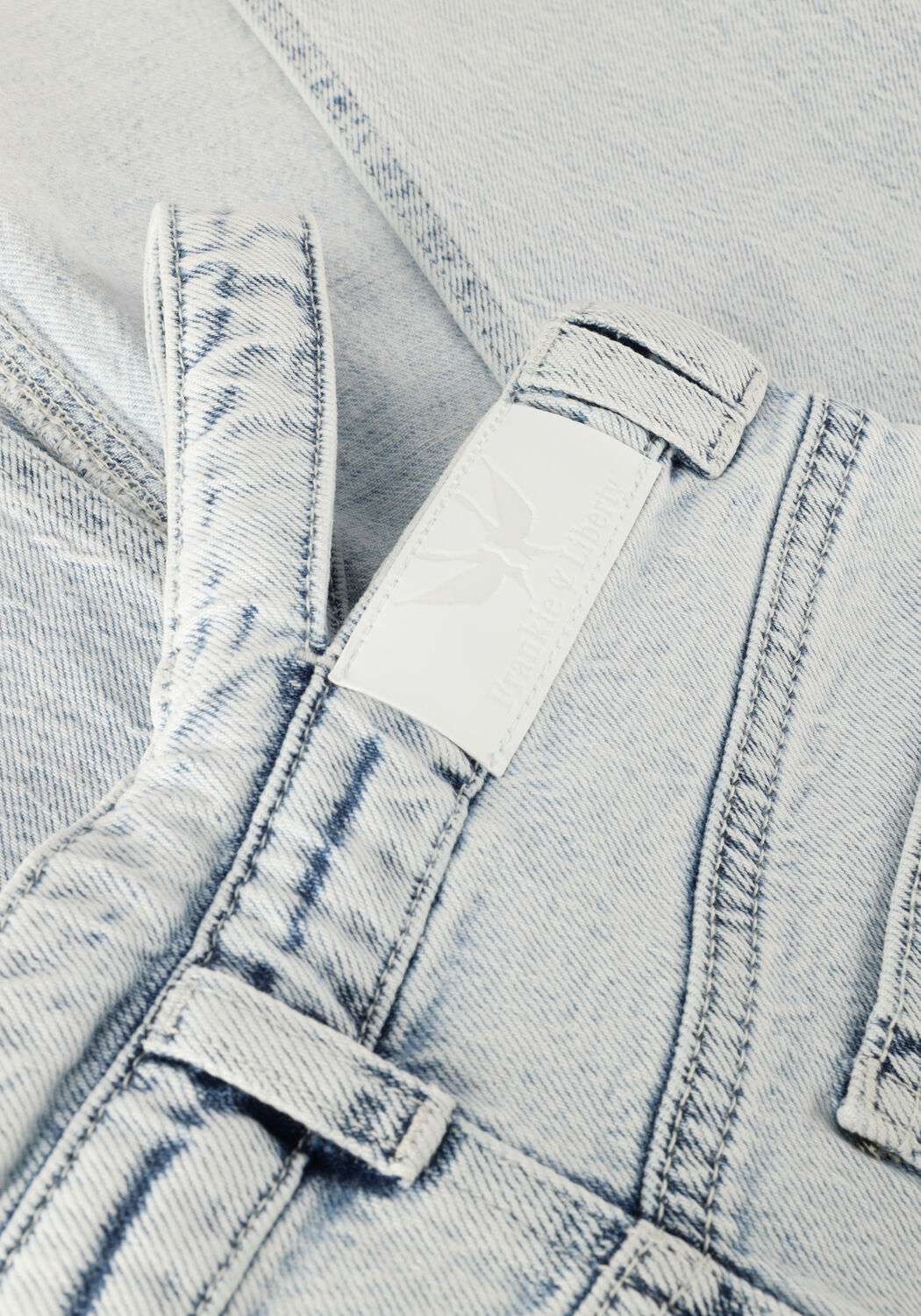 Hellblau FRANKIE & LIBERTY Midirock DENIM MIDI SKIRT - large