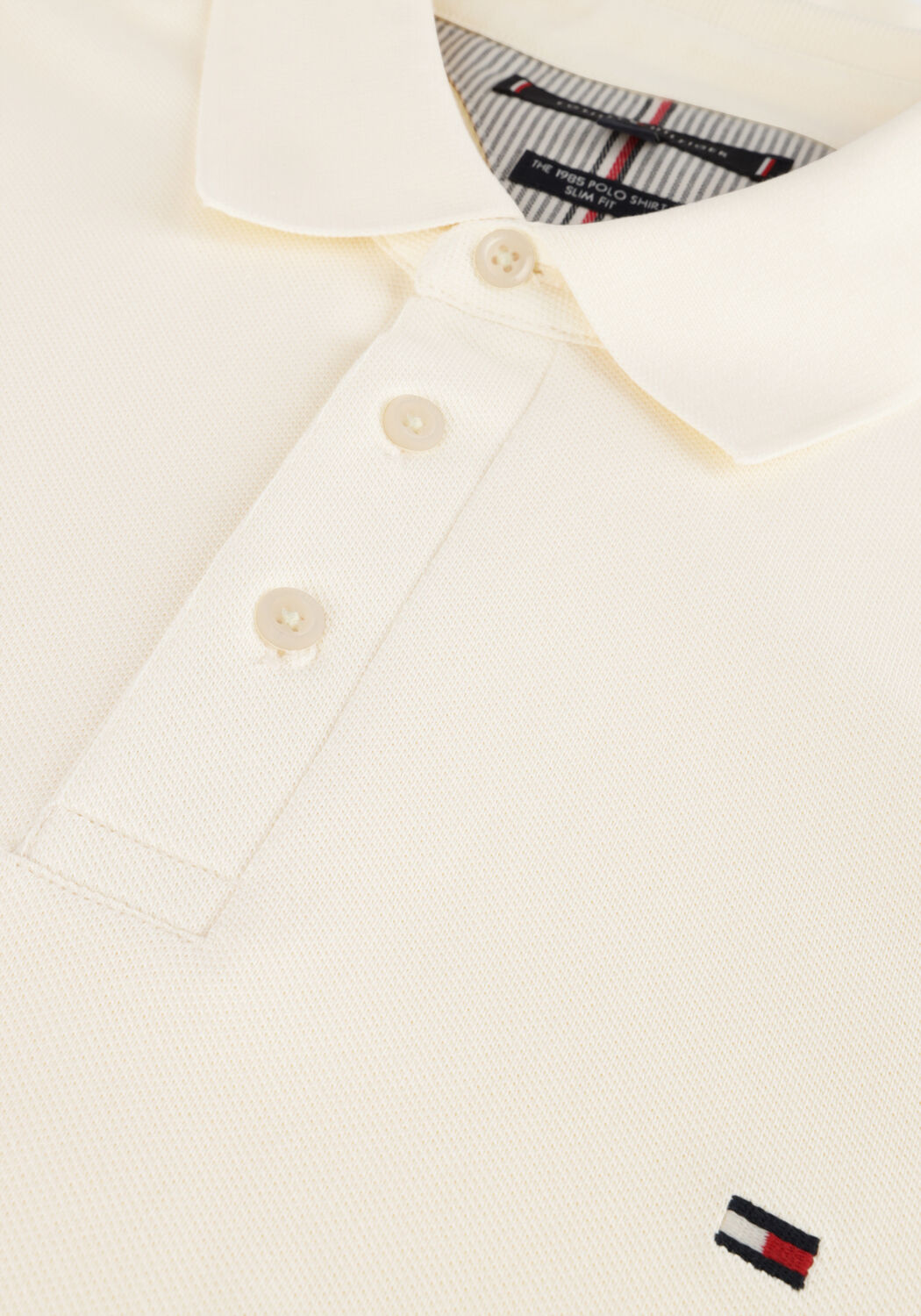 Beige TOMMY HILFIGER Polo-Shirt 1985 SLIM POLO - large