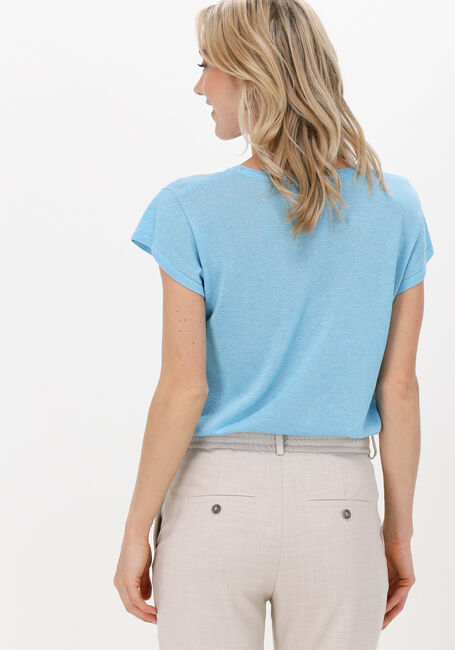 Hellblau MINUS T-shirt CARLINA KNIT TEE - large